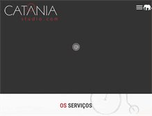 Tablet Screenshot of cataniastudio.com